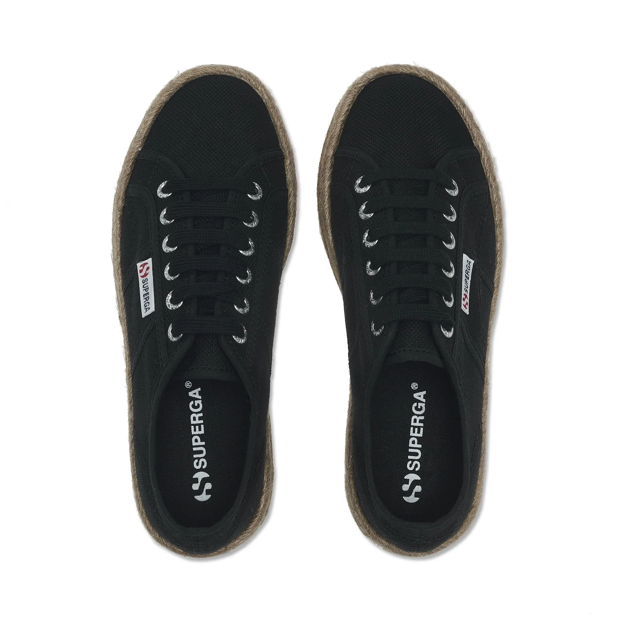 2790 ROPE - Lady Shoes - Wedge - Woman - BLACK