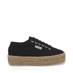 2790 ROPE - Lady Shoes - Wedge - Woman - BLACK