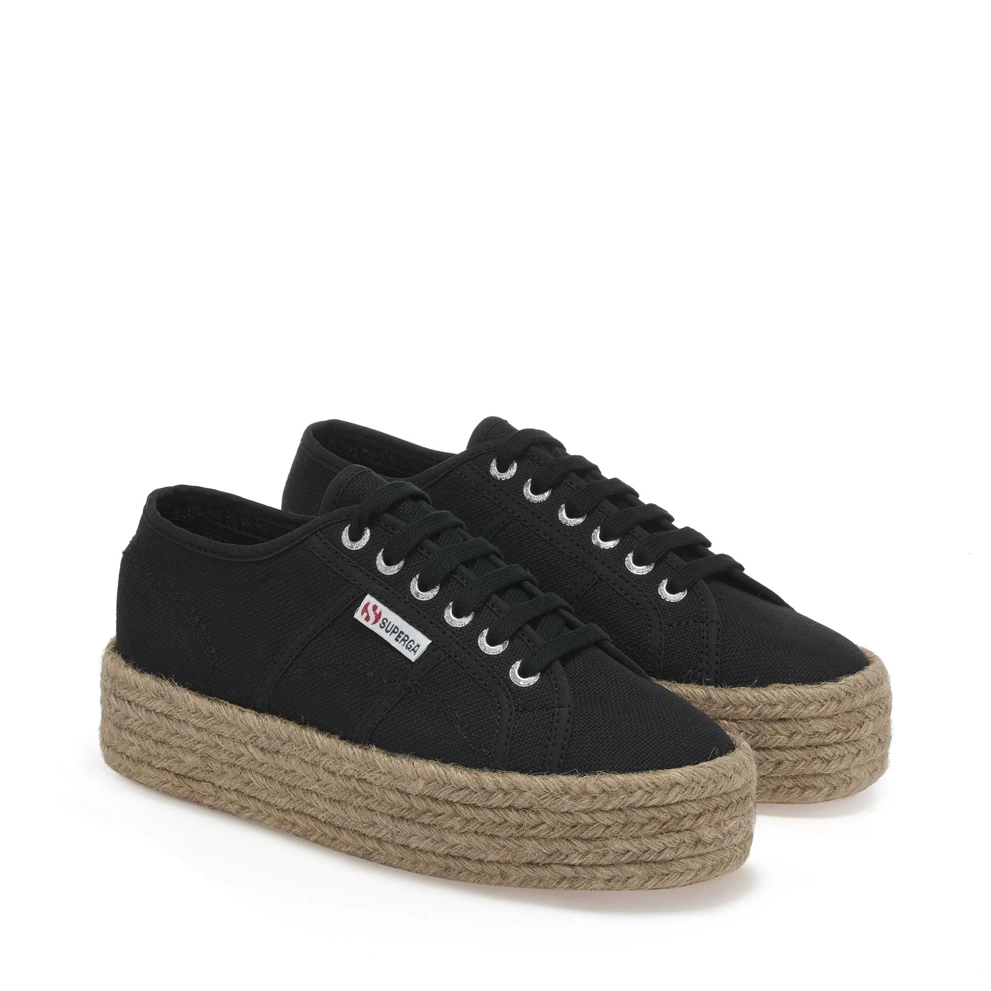 2790 ROPE - Lady Shoes - Wedge - Woman - BLACK