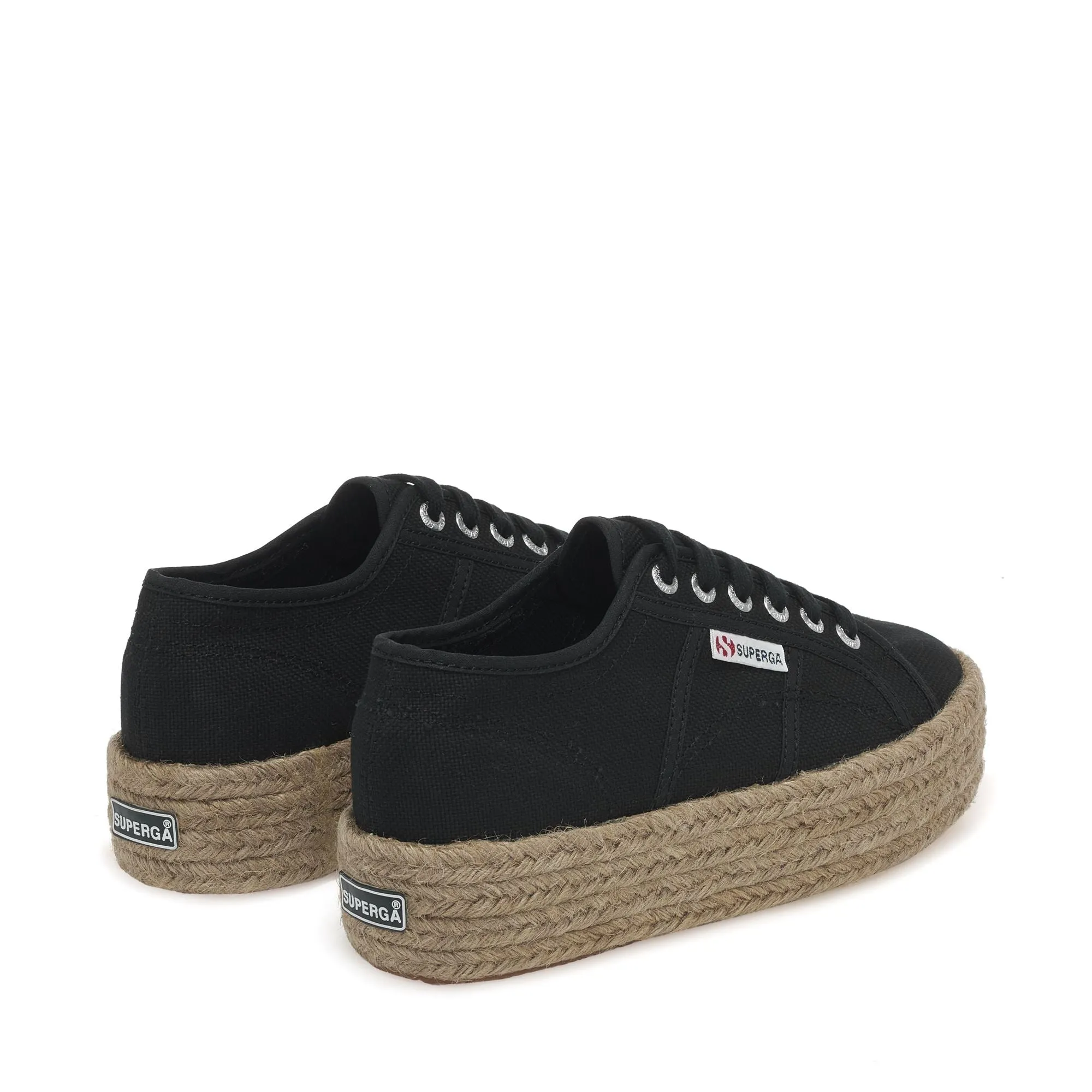 2790 ROPE - Lady Shoes - Wedge - Woman - BLACK