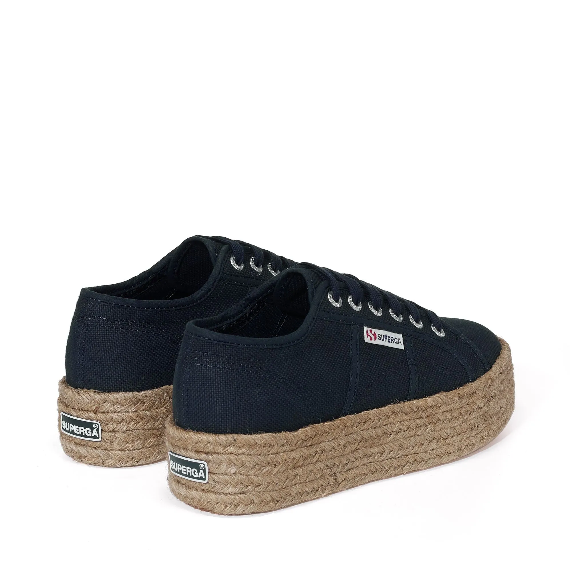 2790 ROPE - Lady Shoes - Wedge - Woman - BLUE NAVY