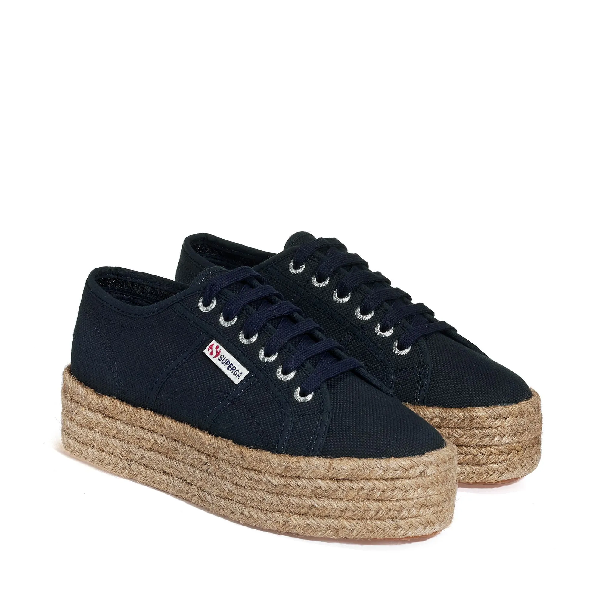 2790 ROPE - Lady Shoes - Wedge - Woman - BLUE NAVY