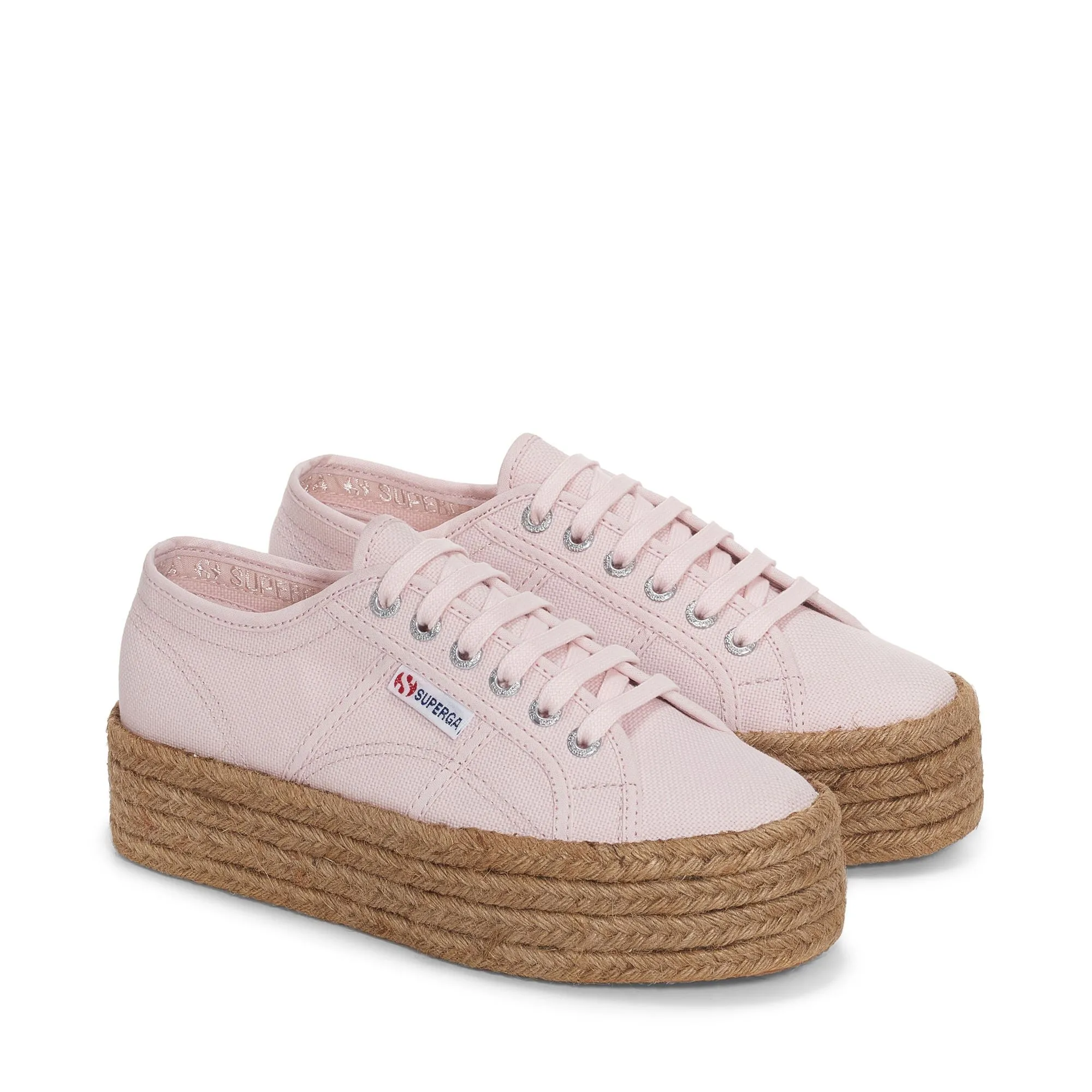 2790 ROPE - Lady Shoes - Wedge - Woman - PINK ISH