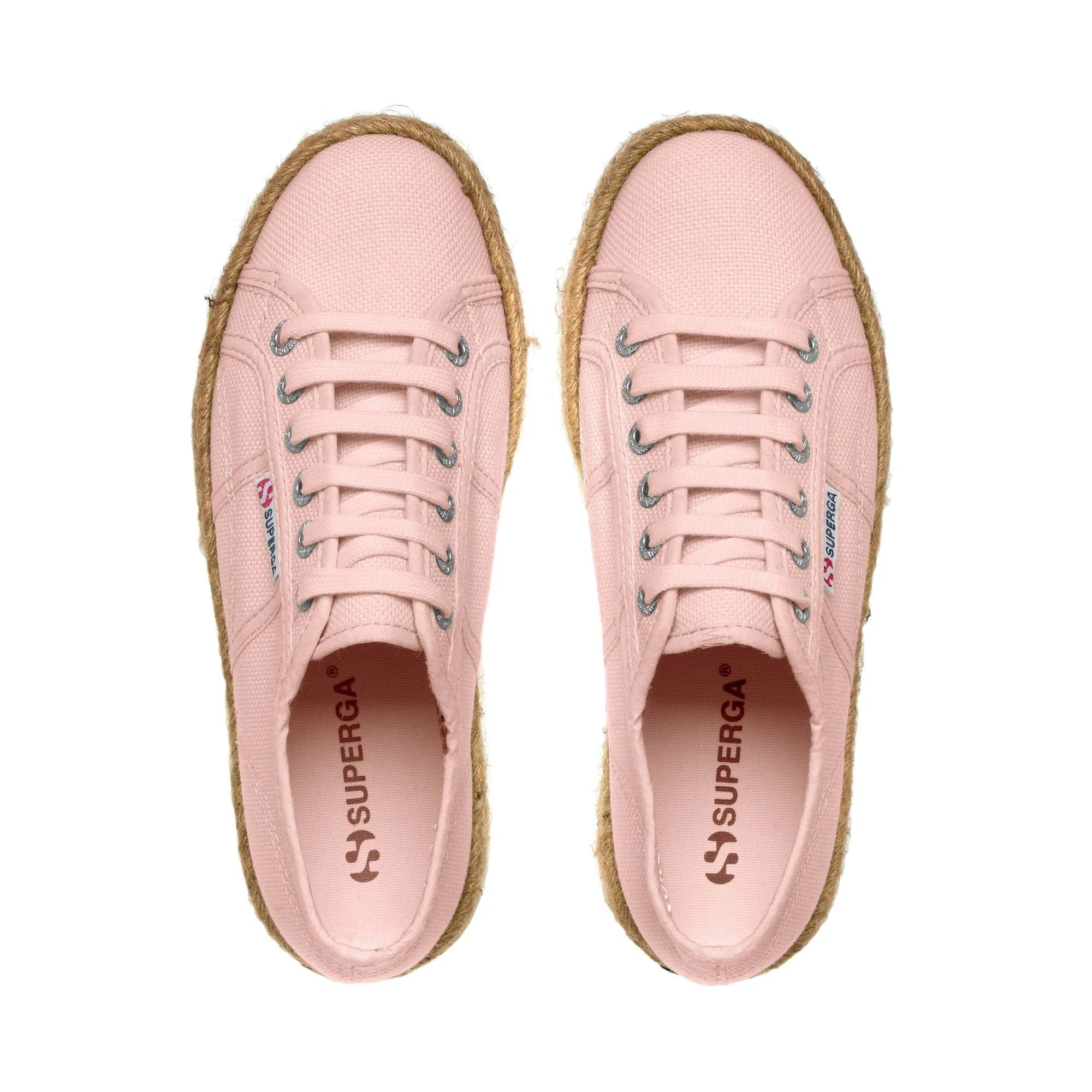 2790 ROPE - Lady Shoes - Wedge - Woman - PINK PARFAIT