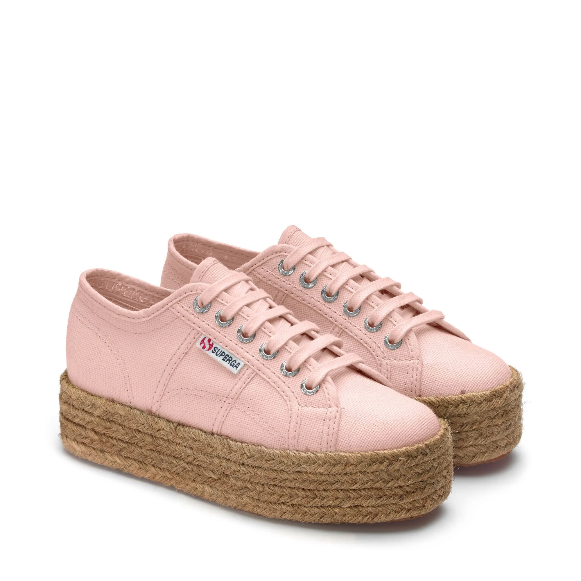 2790 ROPE - Lady Shoes - Wedge - Woman - PINK PARFAIT