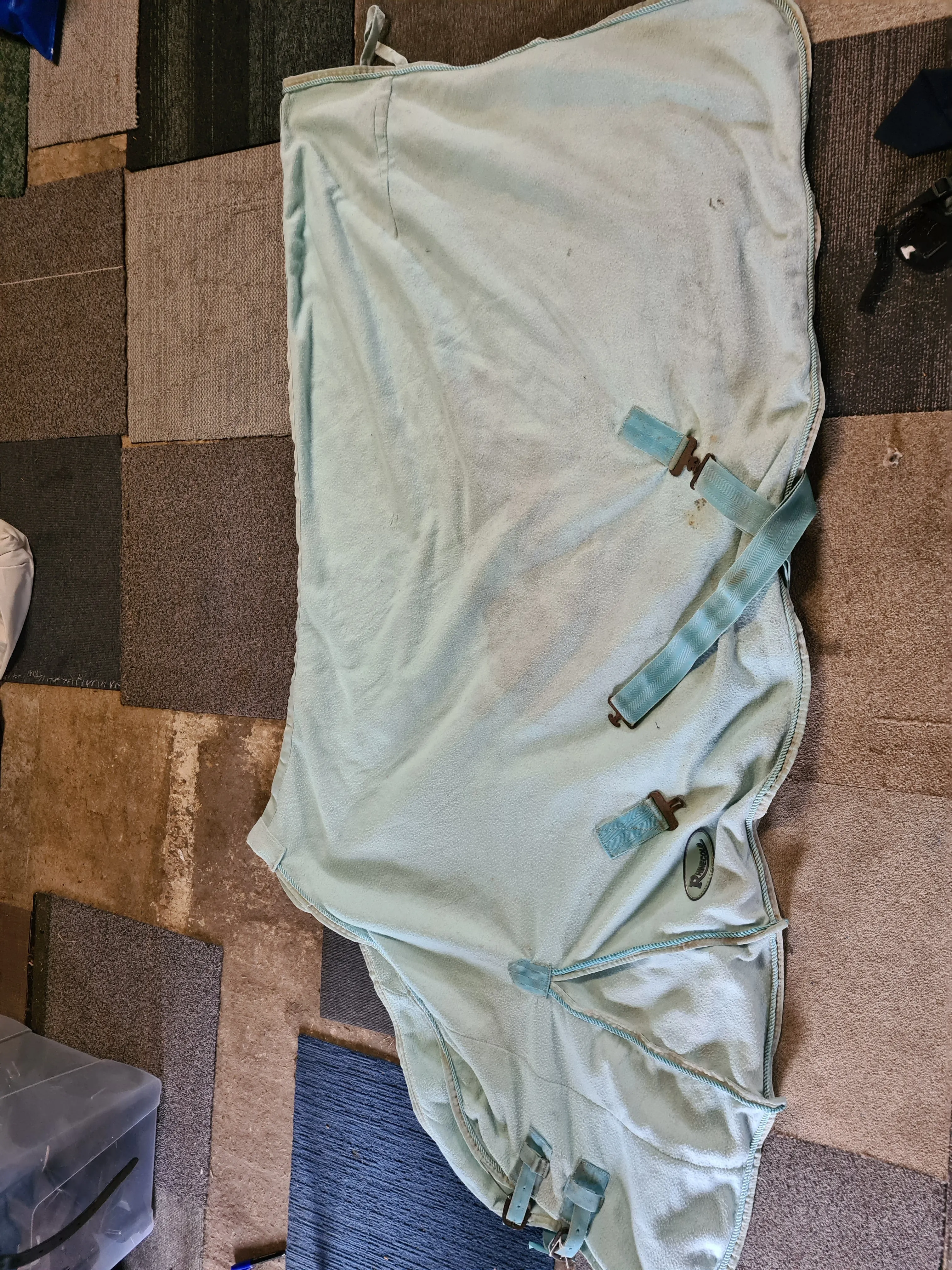 5'9 Baby blue 🌊 rhinegold fleece, rope piping