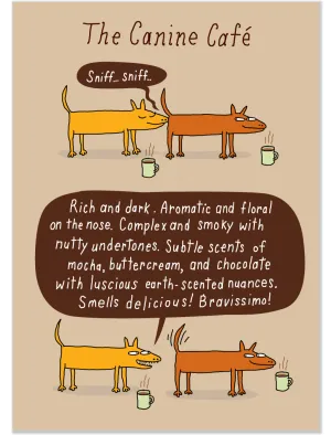 844 Canine Cafe (Birthday Card)