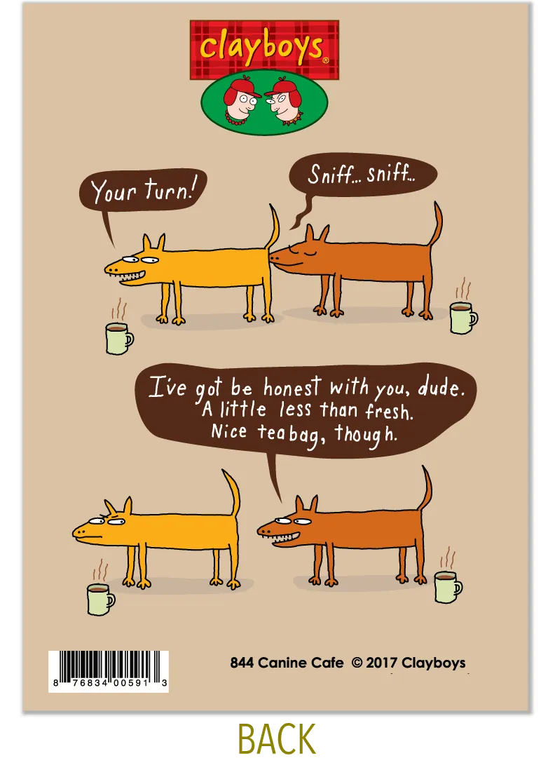 844 Canine Cafe (Birthday Card)