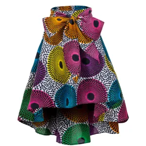 African loincloth midi skirt 