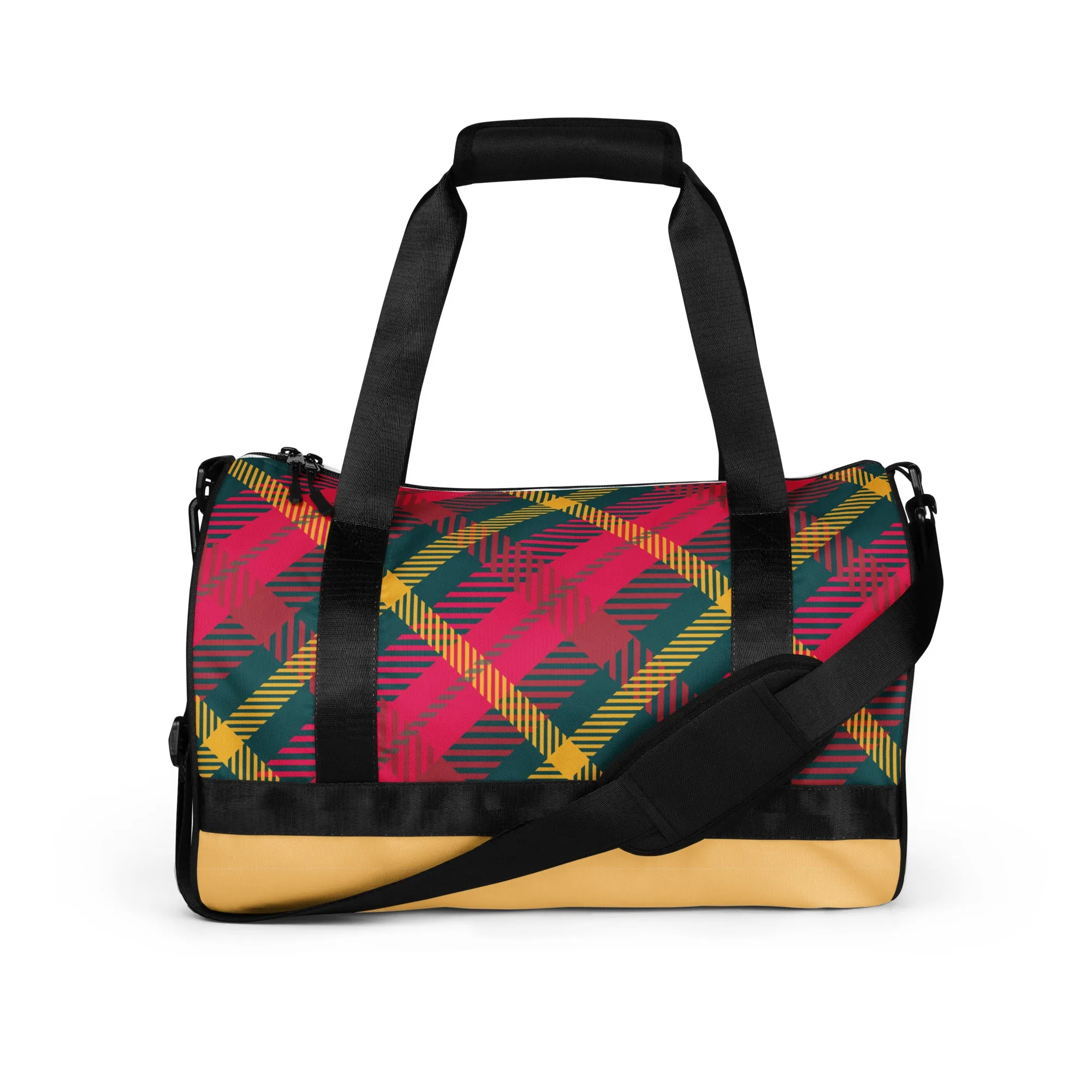 All-over print gym bag. Travel Bag, Gym, Weekend Bag