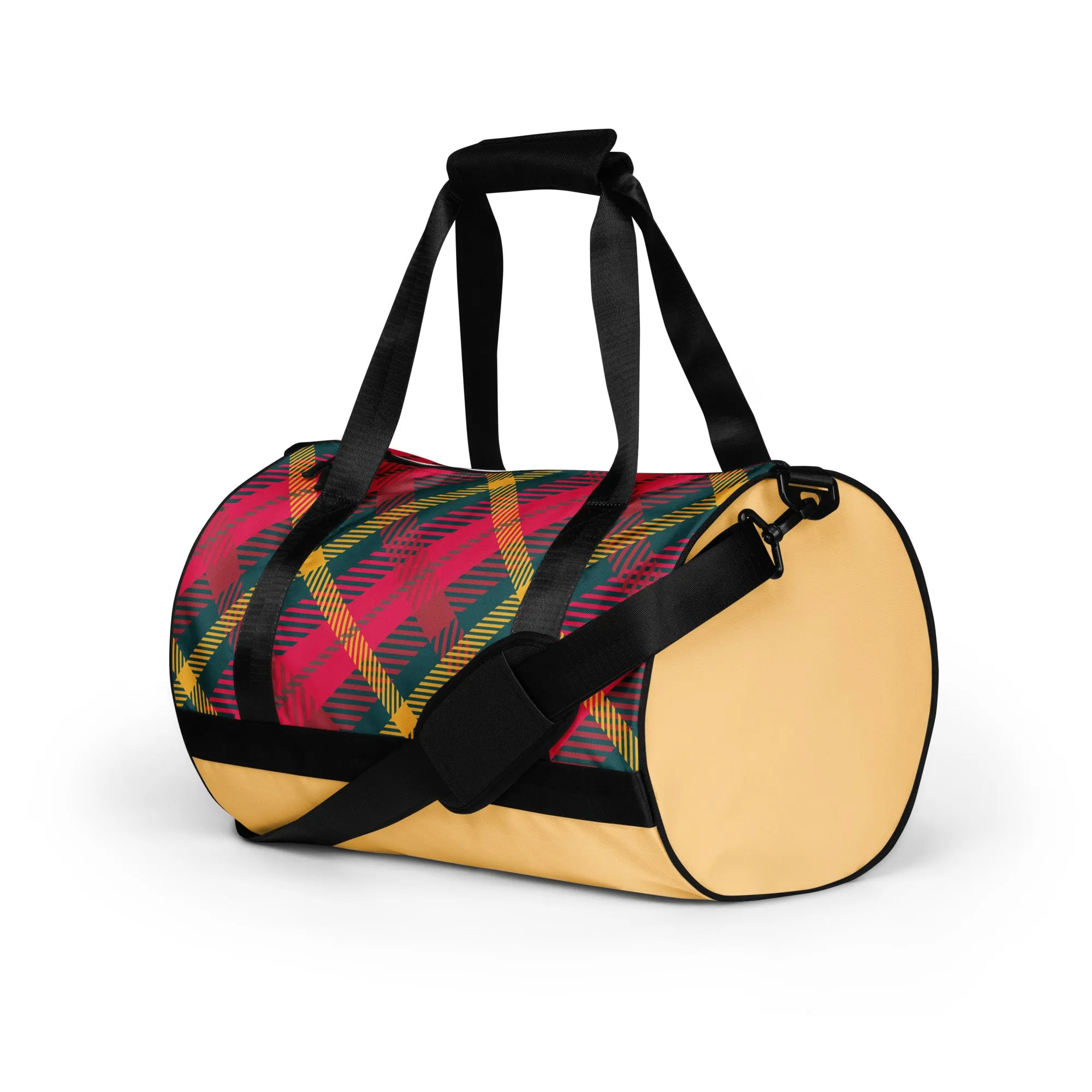 All-over print gym bag. Travel Bag, Gym, Weekend Bag