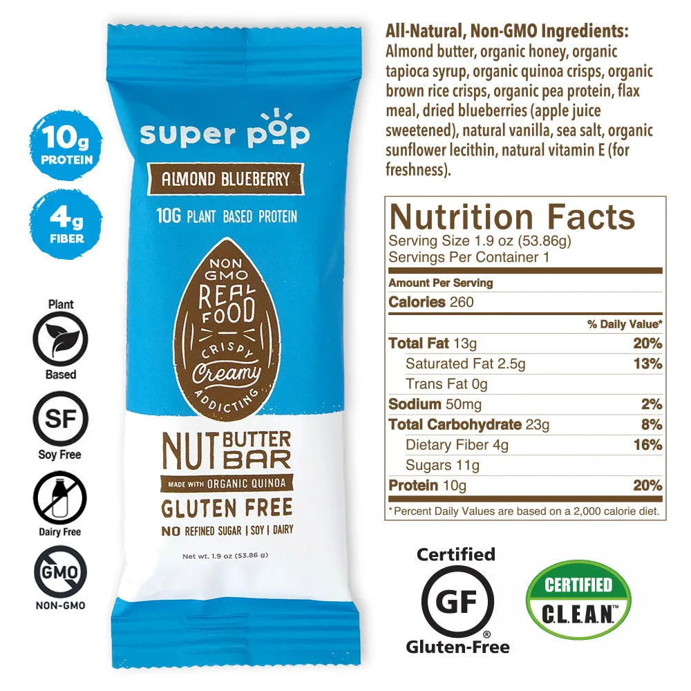 Almond Butter Lovers Pack- 10 Pack