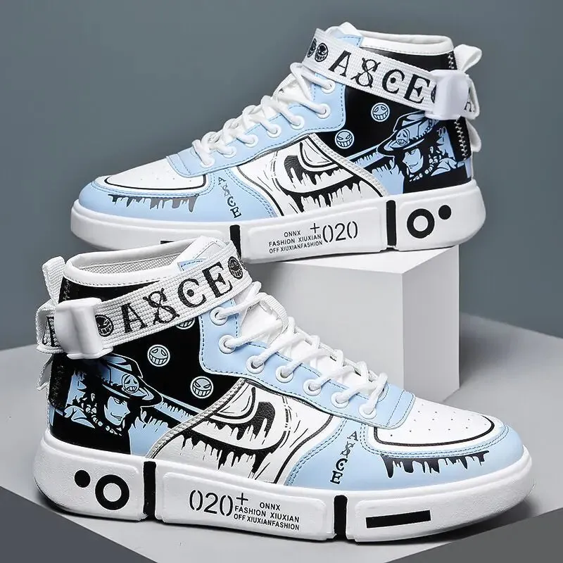 Anime Leather Sneakers