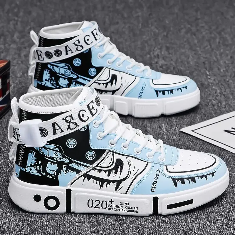 Anime Leather Sneakers
