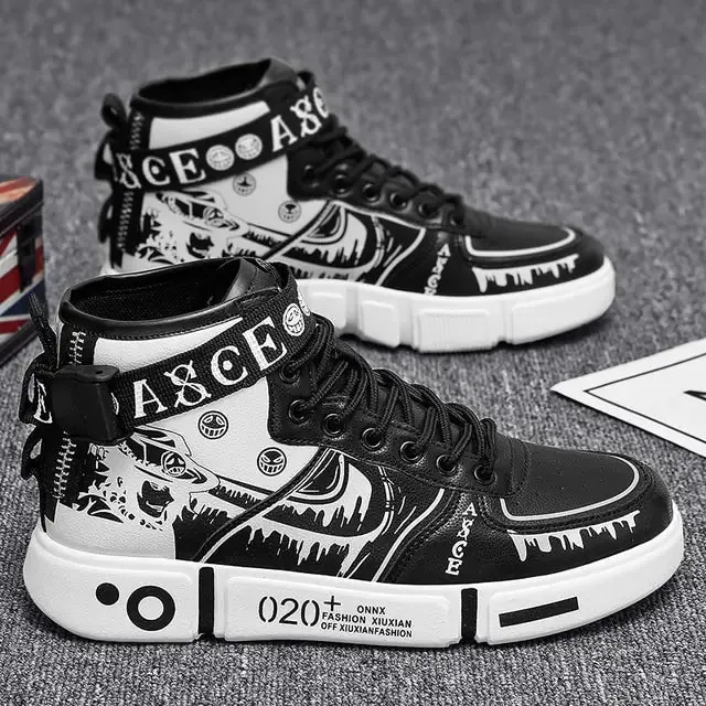 Anime Leather Sneakers