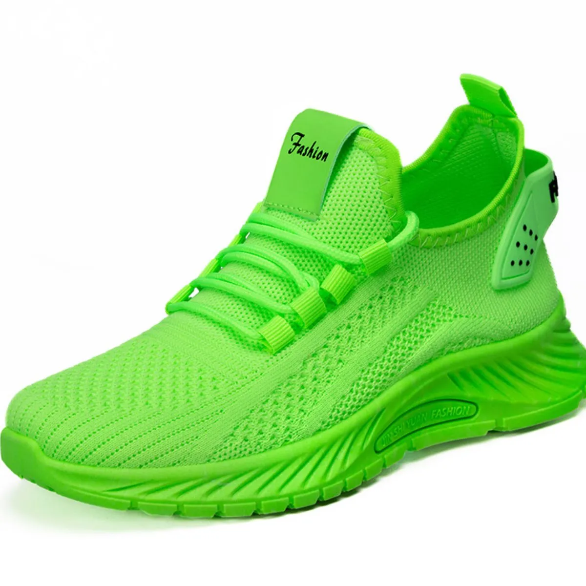 Athletic Shoes - Lace Up Mesh Breathable Athletic
