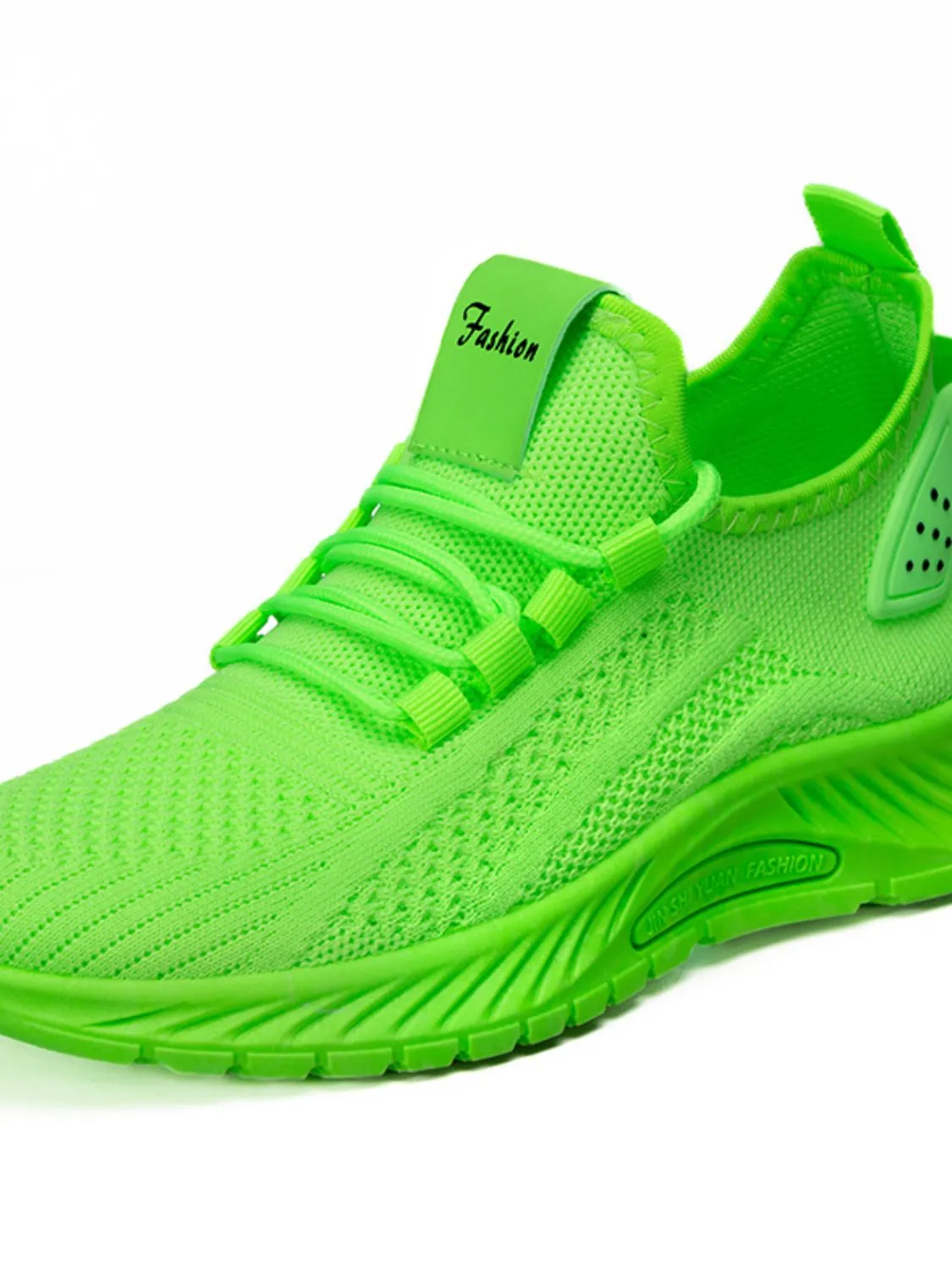 Athletic Shoes - Lace Up Mesh Breathable Athletic