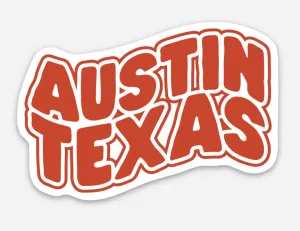 Austin Texas Flow Sticker
