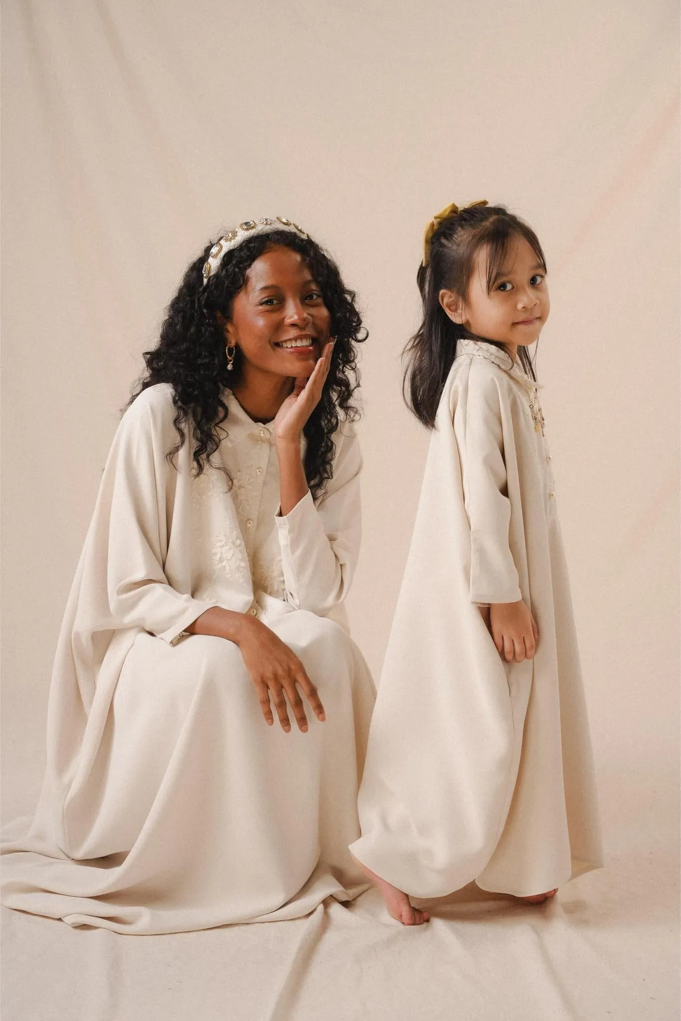 AYA KAFTAN IN PEARL