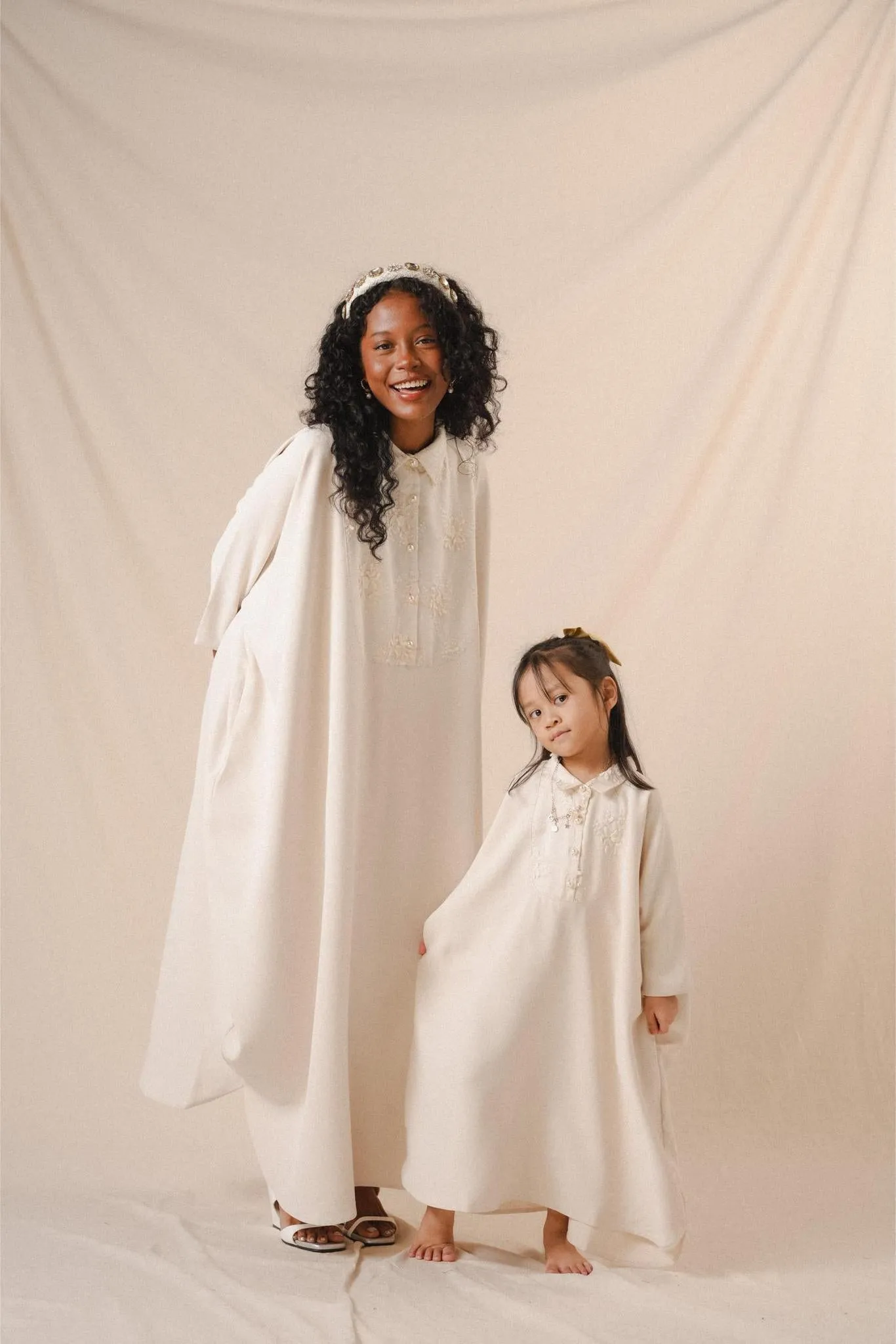 AYA KAFTAN IN PEARL