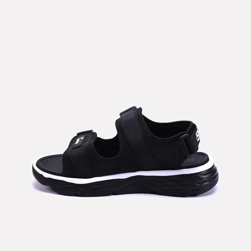 Black Comfy Sports Sandals 0141184