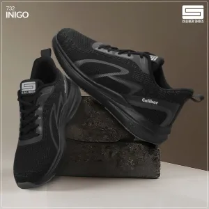 Black Sport Shoes for Men (Inigo 732)
