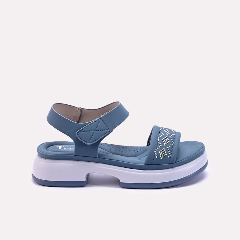 Blue Comfy Fancy Sandals 0421521