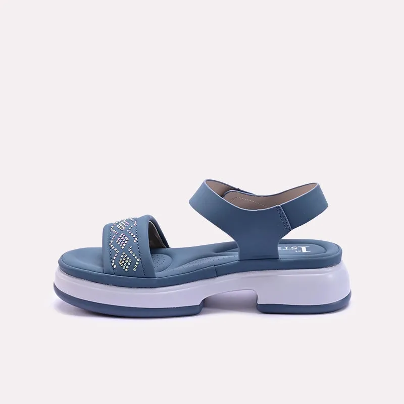 Blue Comfy Fancy Sandals 0421521