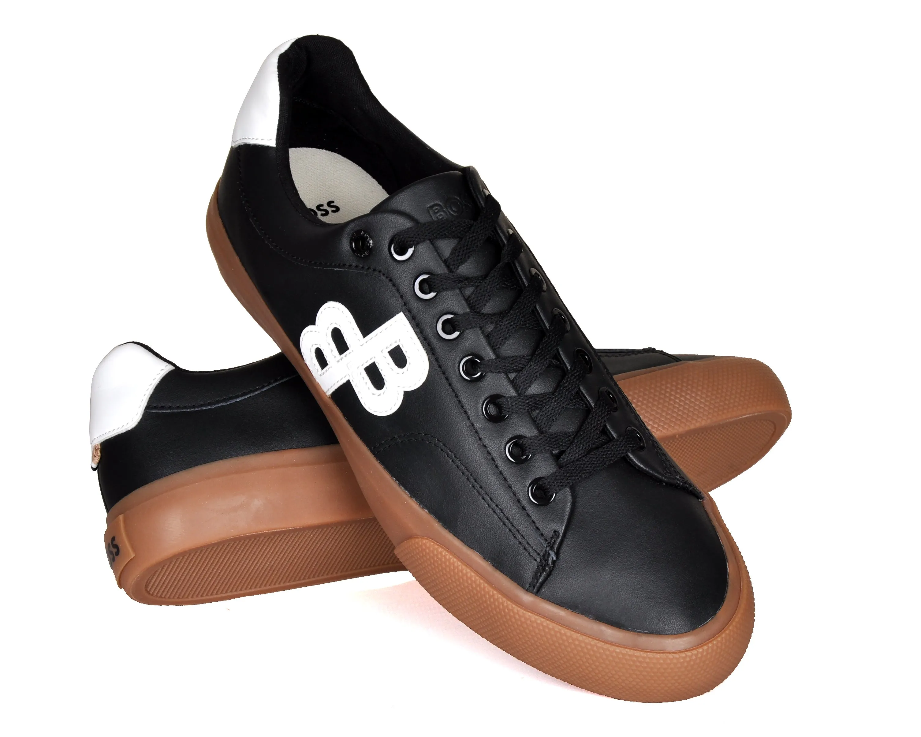 Boss logo sneaker men's shoes 50499672 010 black