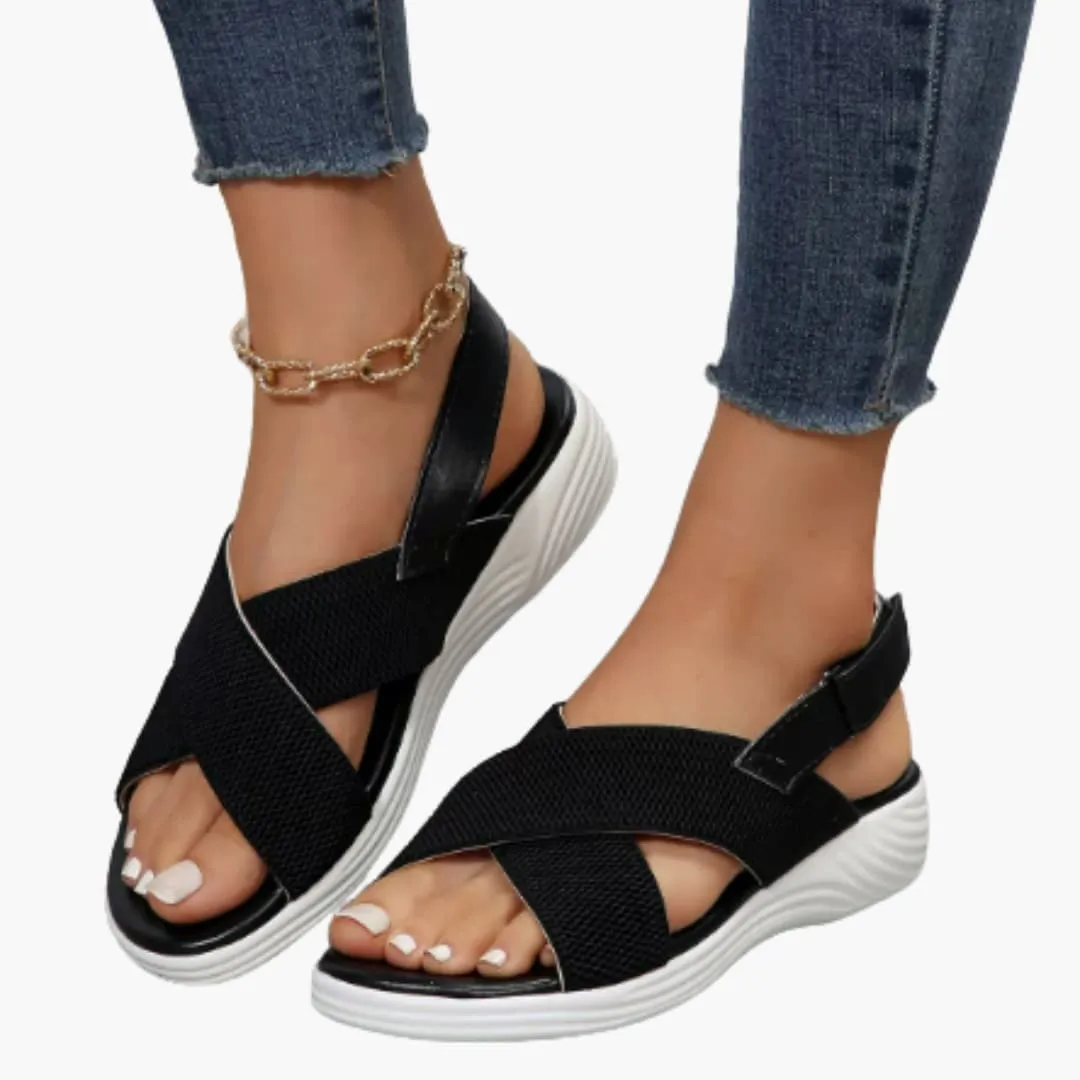 Breathable Orthopedic Sandals for Women - Arch Support Flats