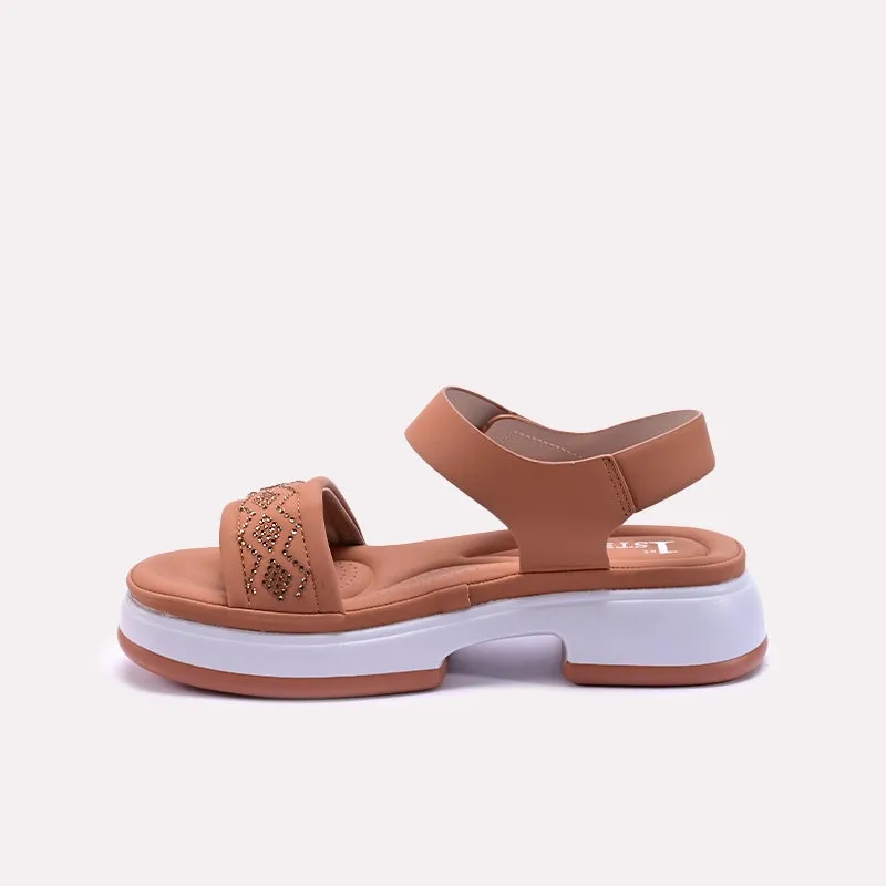 Brown Comfy Fancy Sandals 0421521