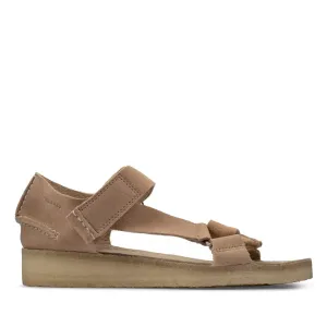 Clarks Women's Wallabee Sandal Brown 26160258