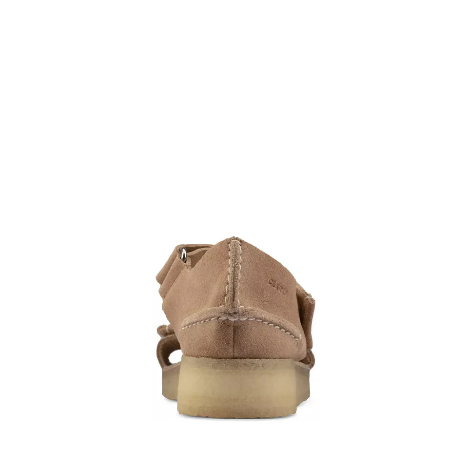 Clarks Women's Wallabee Sandal Brown 26160258