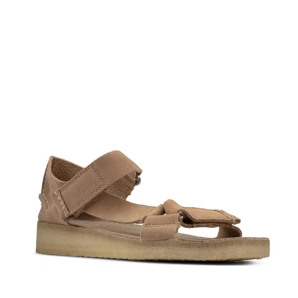 Clarks Women's Wallabee Sandal Brown 26160258