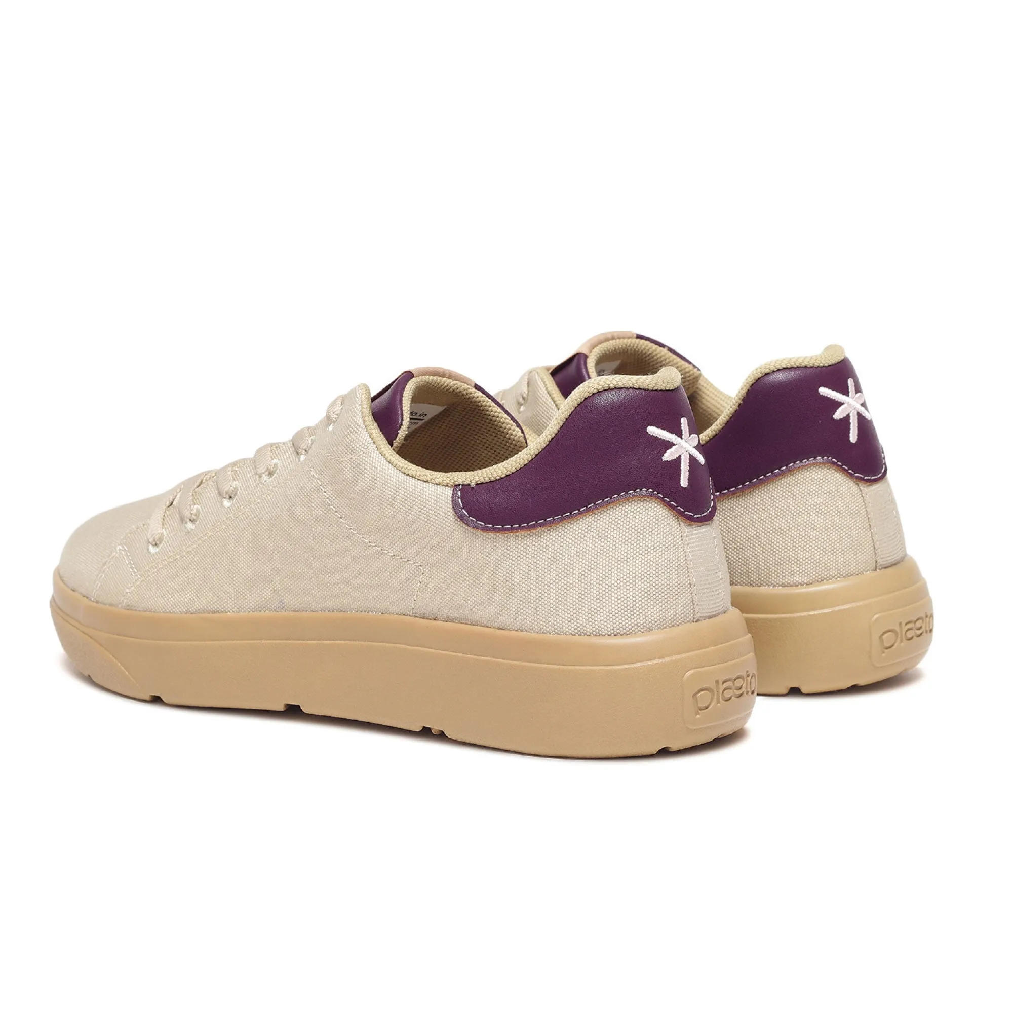 Classic Sneakers for Women - Beige / Honey