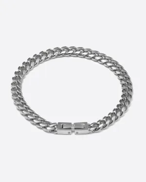 CLEAN CUBANA BRACELET. - 6MM