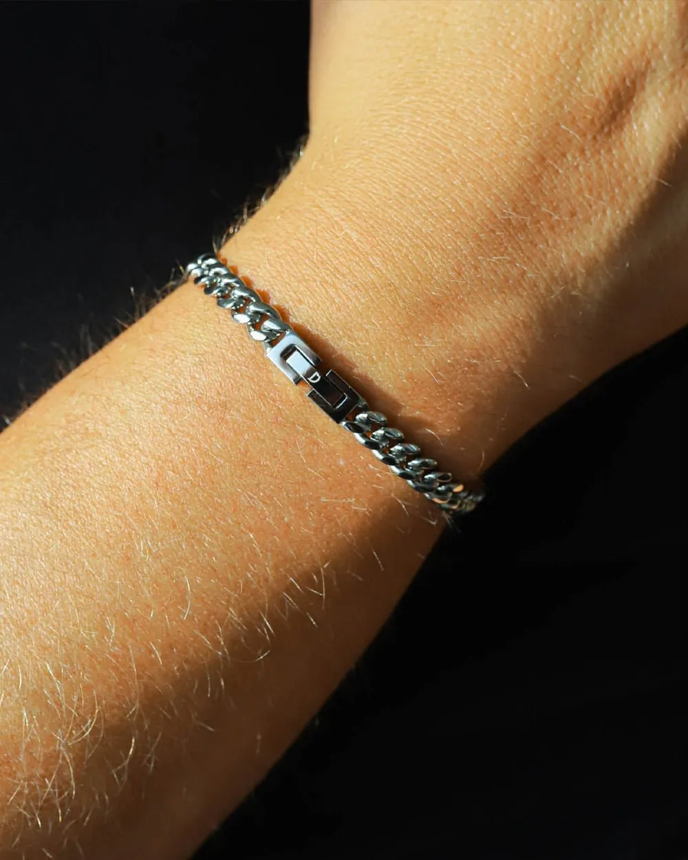 CLEAN CUBANA BRACELET. - 6MM
