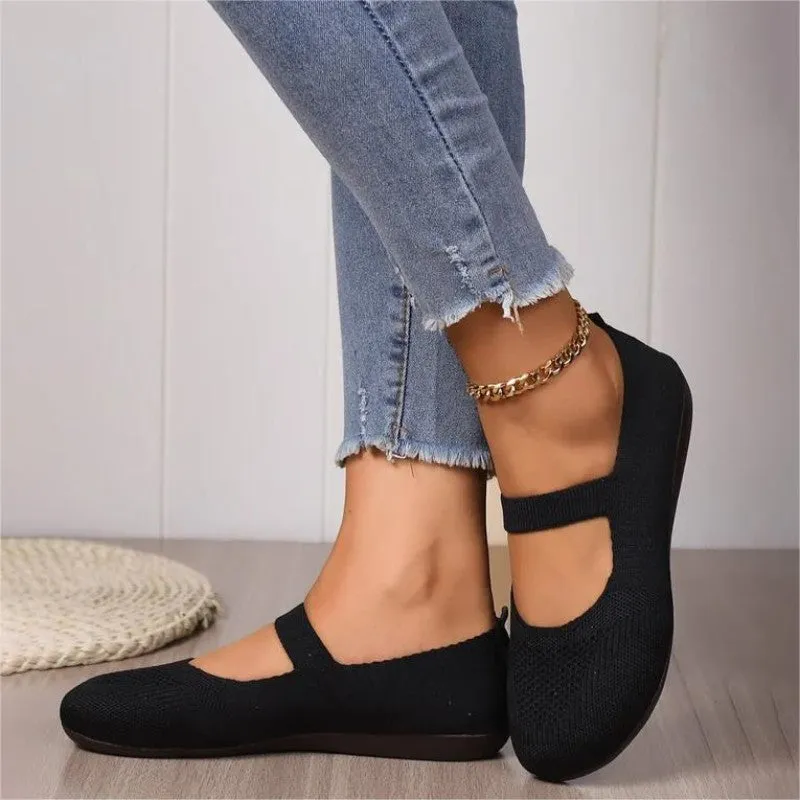 Comfortable Breathable Mesh Flats