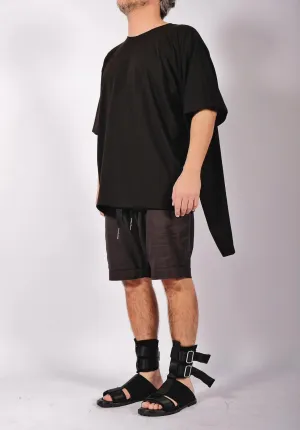 Cotton Jersey Top with Four Sleeves
