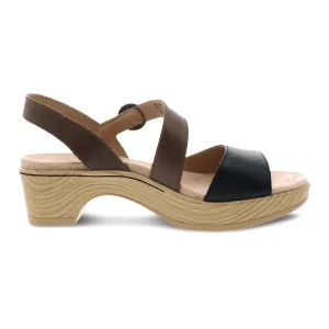 Dansko Women's Marjory Black Tumbled Nappa Leather 1022102200