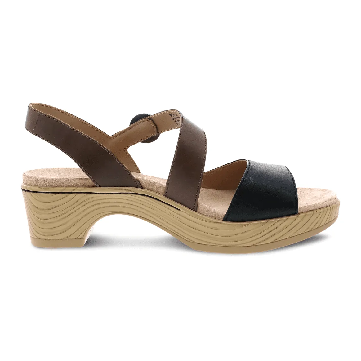 Dansko Women's Marjory Black Tumbled Nappa Leather 1022102200