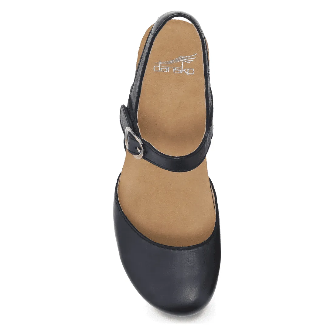 Dansko Women's Tiffani Black Milled Burnished Leather 1710501600