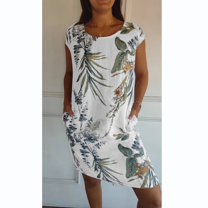 Elle - Round Neck Dress