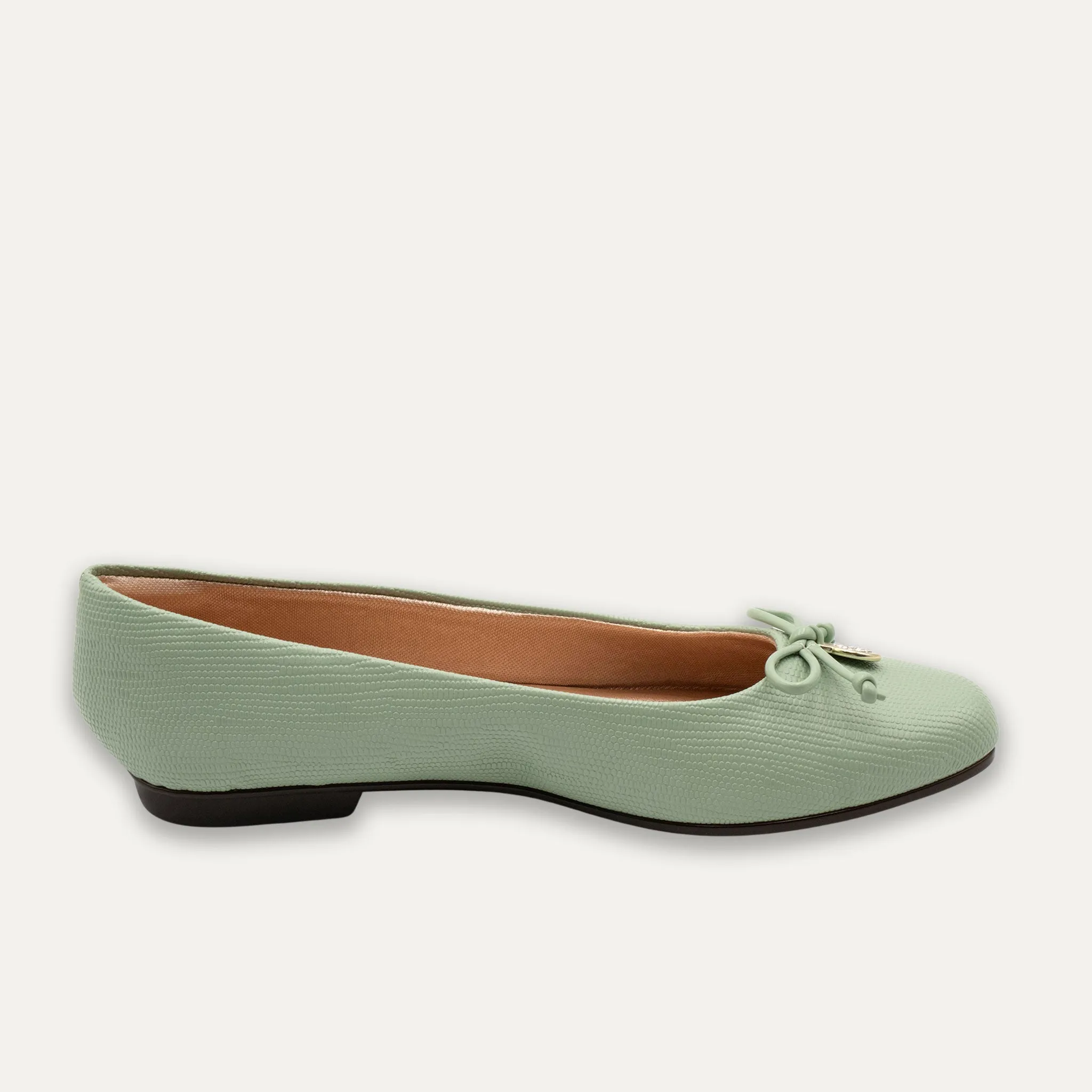 Ese Matcha Ballet Flats