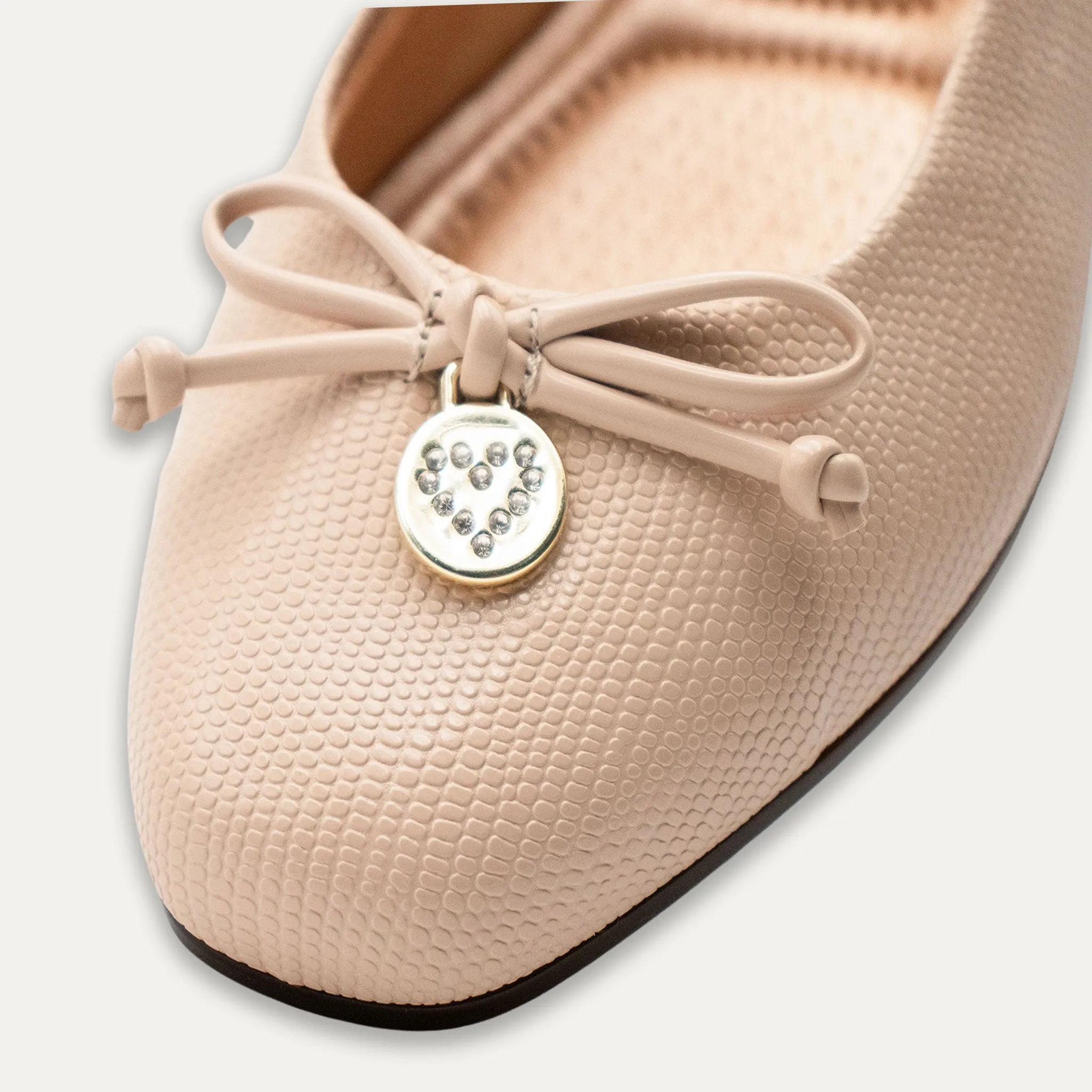 Ese Nude Ballet Flats