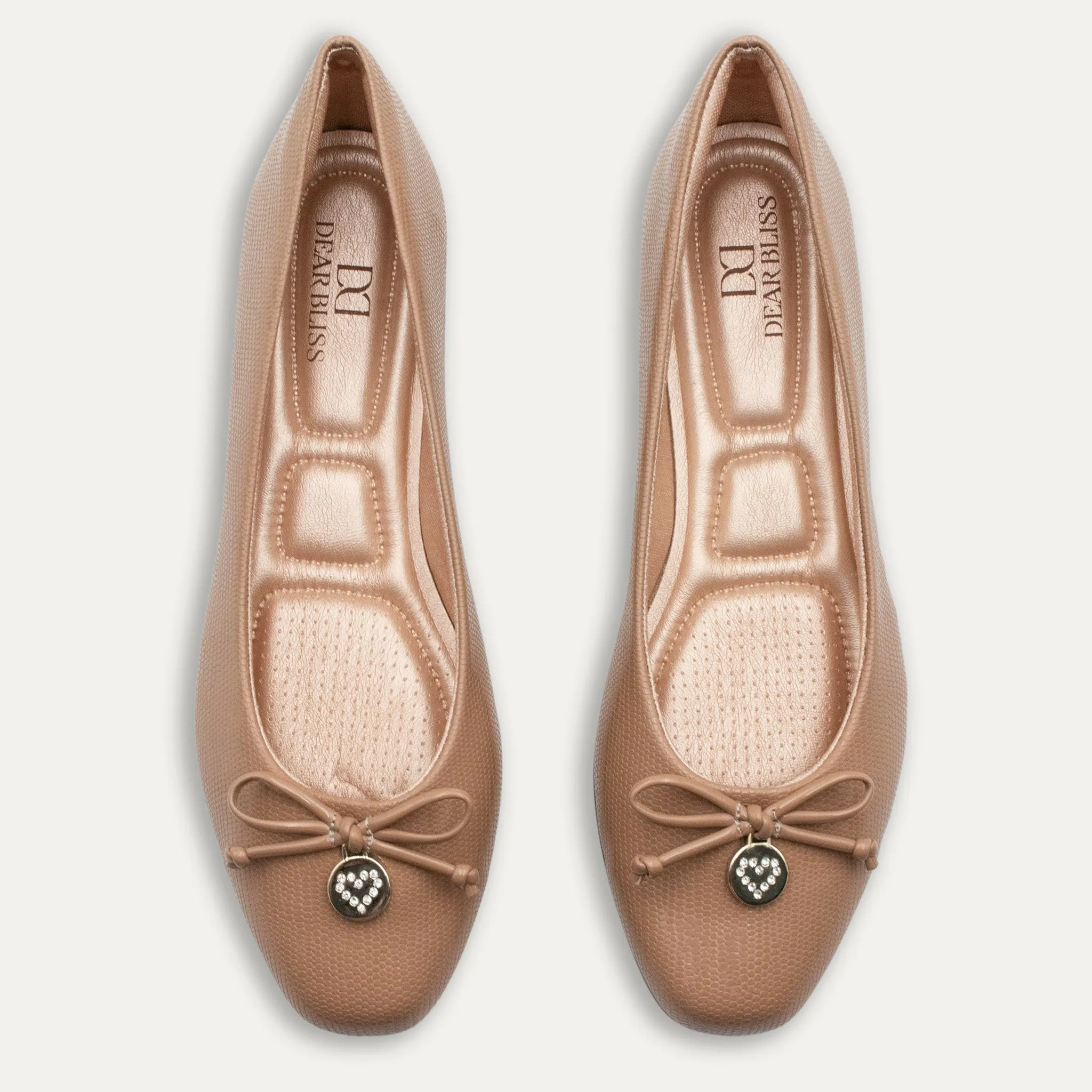 Ese Tan Ballet Flats