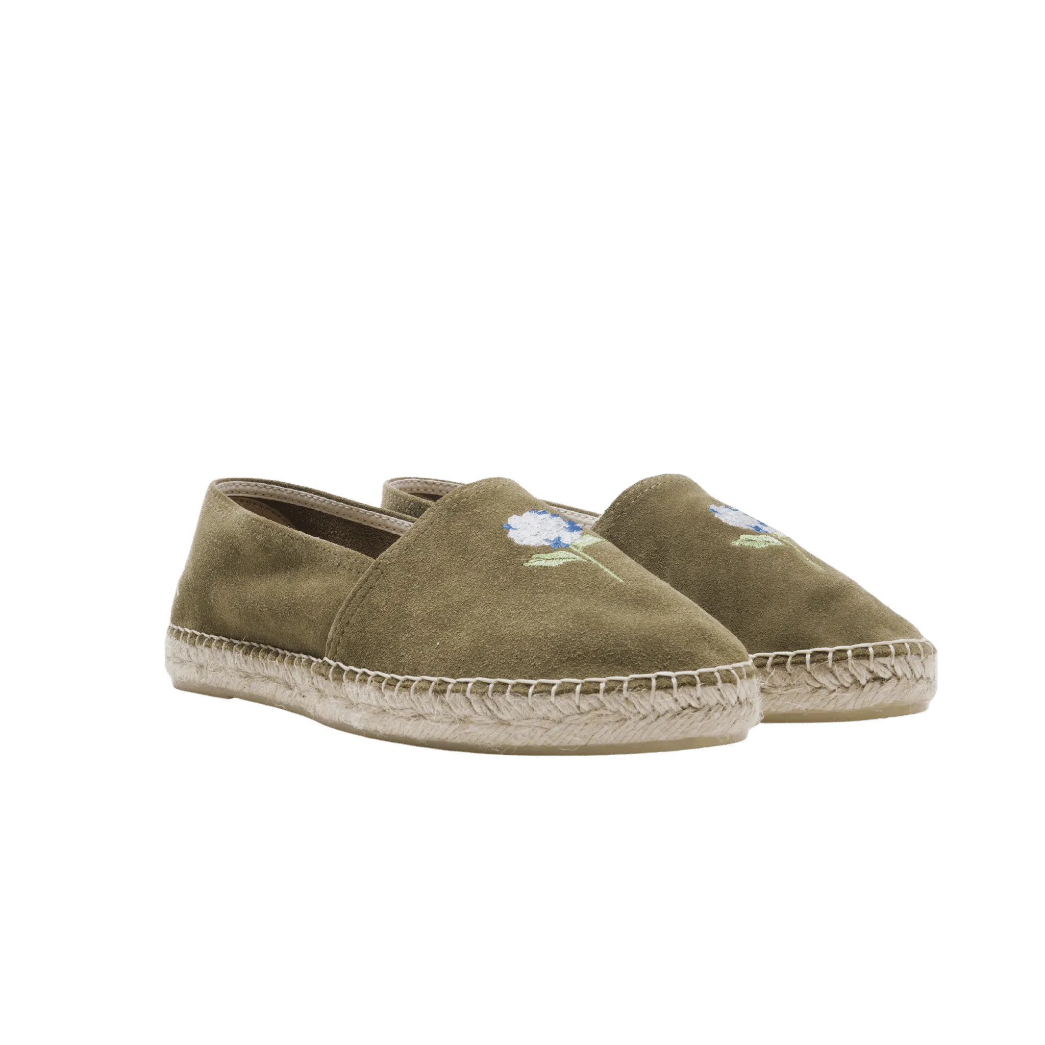 Espadrille Suede - Flower Embroidery (mens)