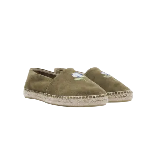Espadrille Suede - Flower Embroidery (mens)