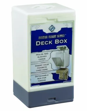 Fantasy Flight Games Card Box: White