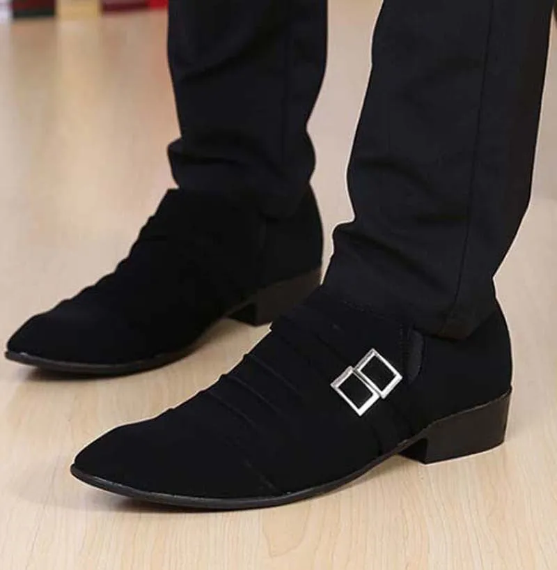Fashion Men PU Leather Shoes male Flats High Quality Men Shoes Oxford Shoes
